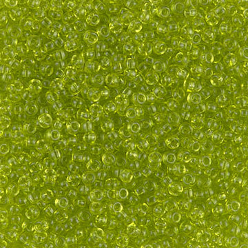 11/0 Miyuki Transparent Chartreuse 24-gram tube