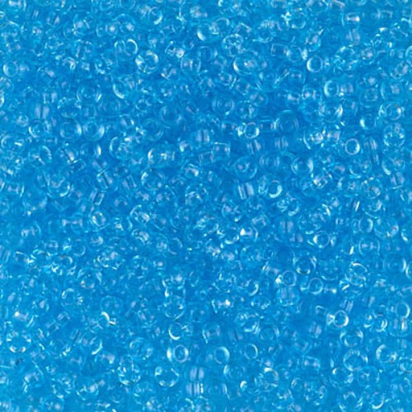 aqua blue glass beads