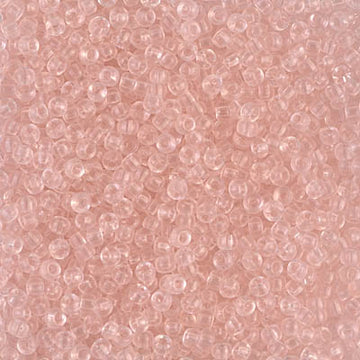 11/0 Miyuki Transparent Lt. Tea Rose 24-gram tube