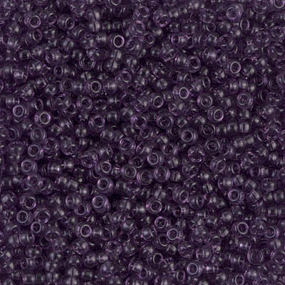 11/0 Miyuki Transparent Amethyst 24-gram tube