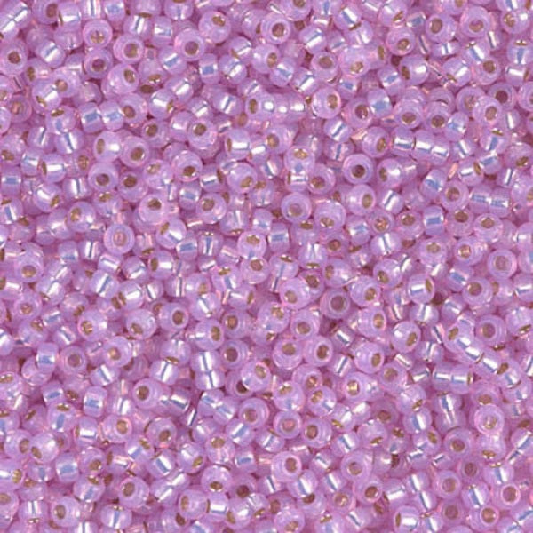Close-up of small pink beads