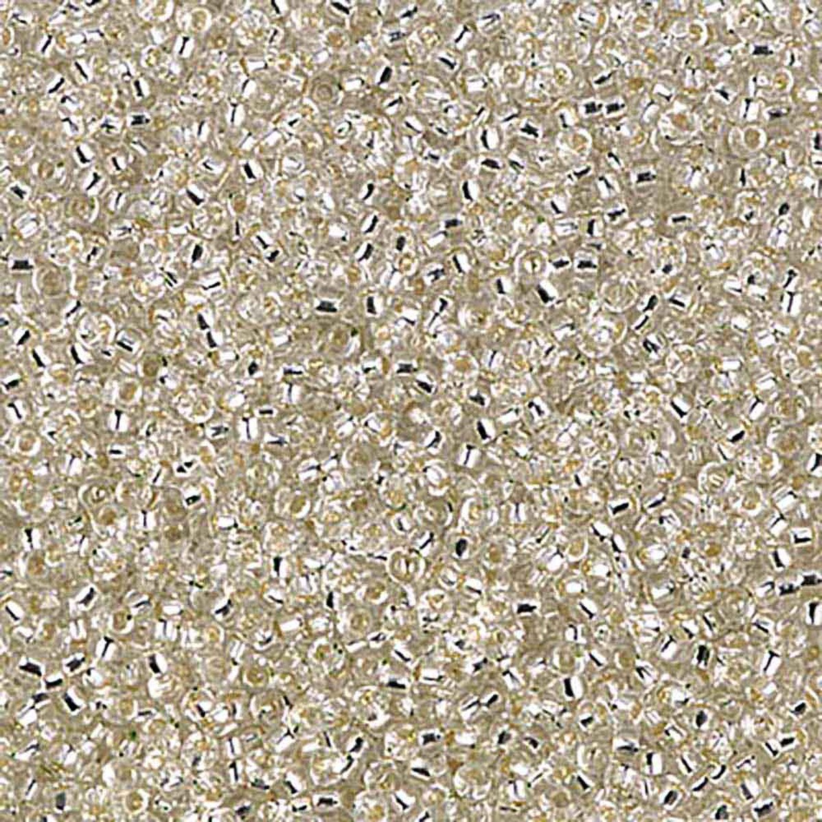 15/0 Miyuki Silver Lined Crystal