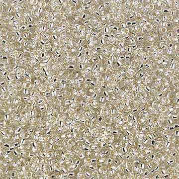 15/0 Miyuki Silver Lined Crystal