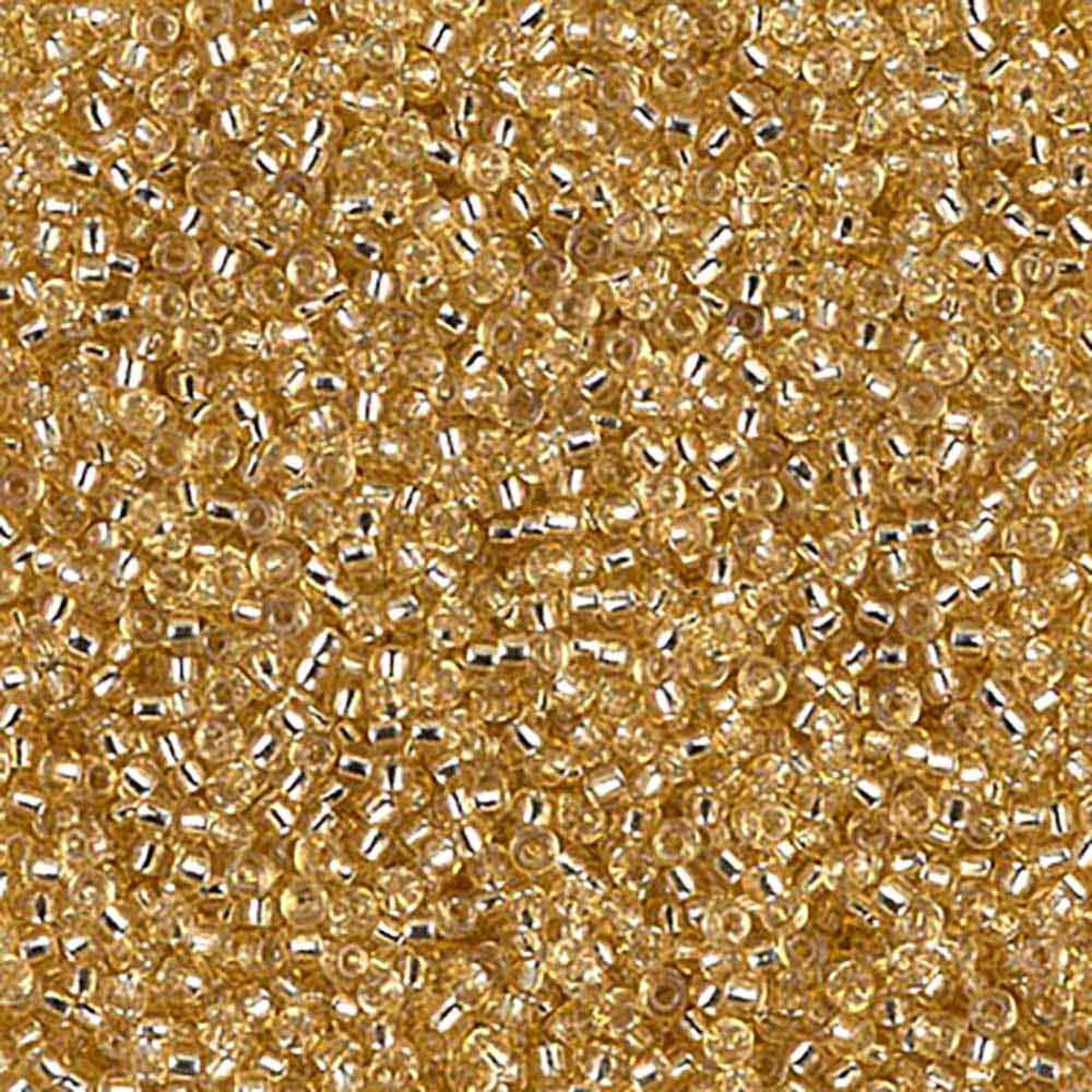 15/0 Miyuki Silver Lined Gold