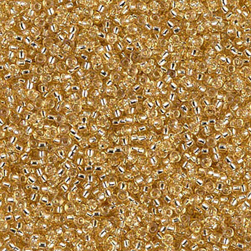 15/0 Miyuki Silver Lined Gold