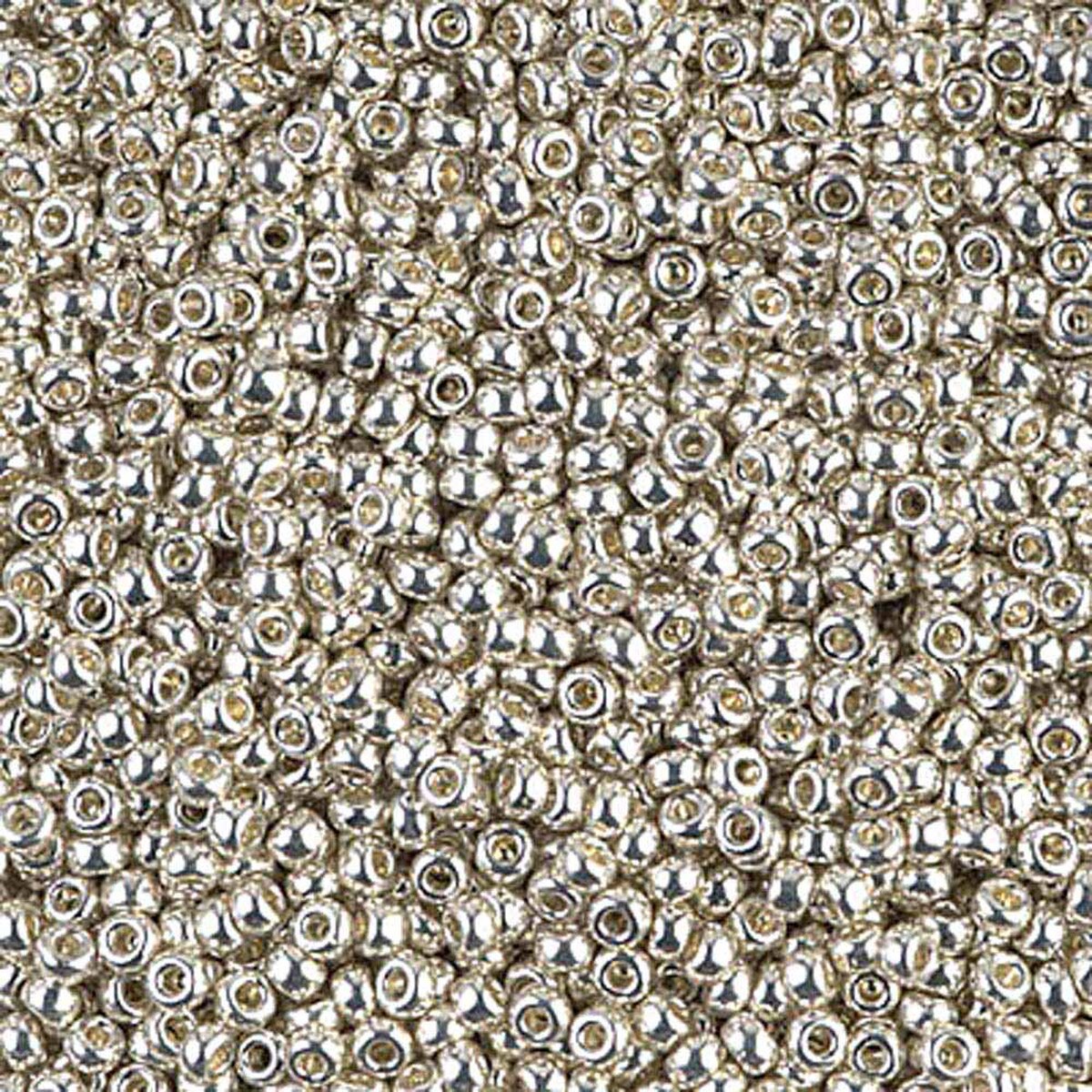 15/0 Miyuki Galvanized Silver