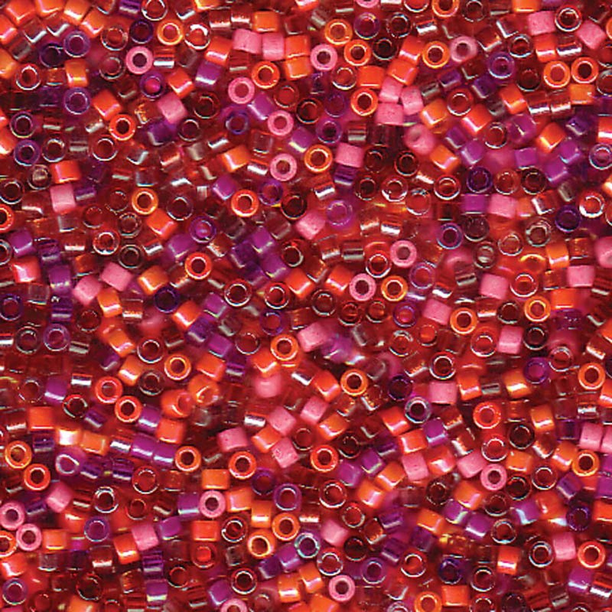 Delica 11/0 Melonberry Mix