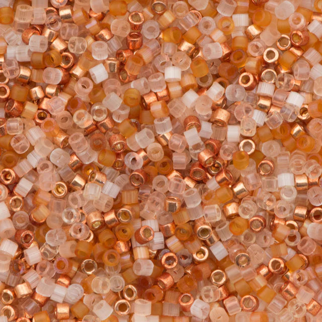 Delica 11/0 Peaches & Cream Mix