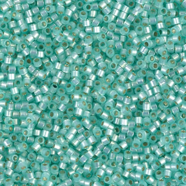 Turquoise glass beads