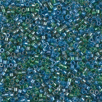 Delica 11/0 Green/Blue Mix