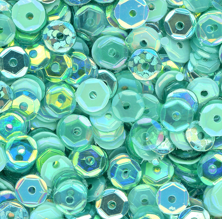 5mm Slightly Cupped Newly Minted Sequin blend