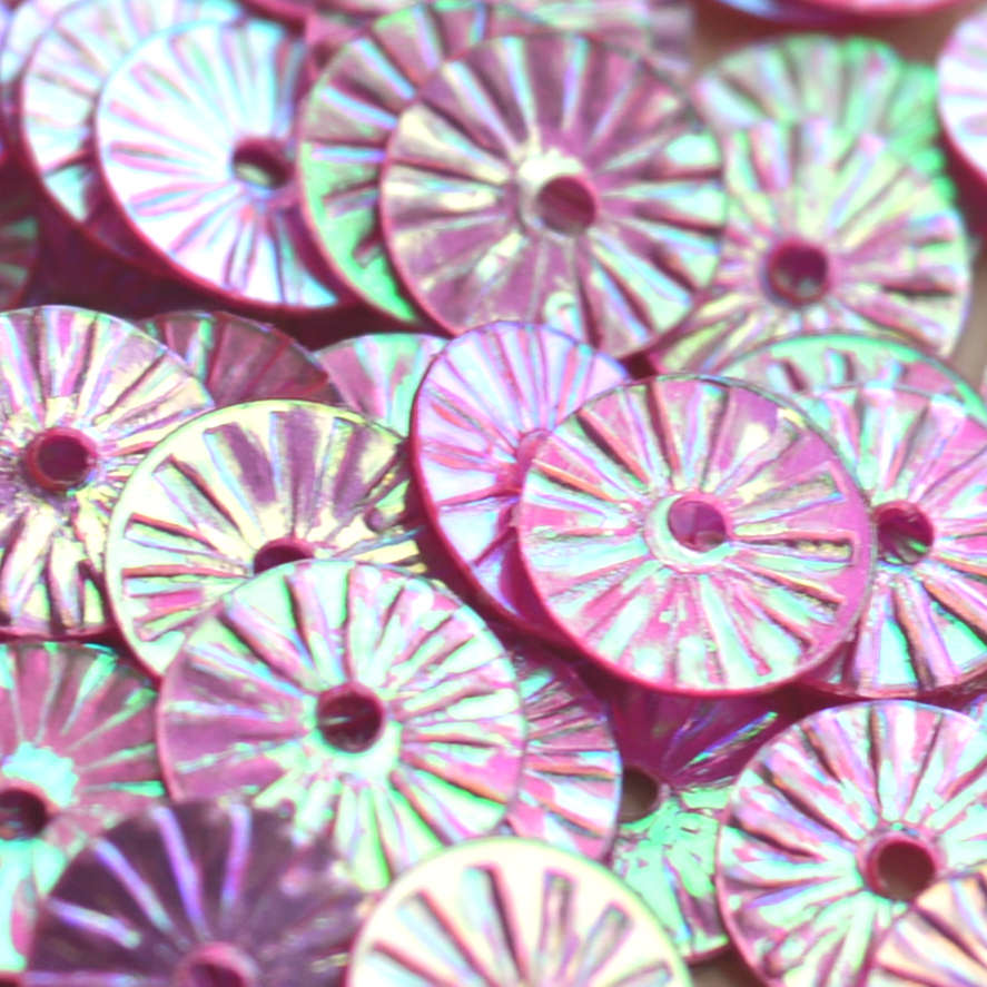 Crystal Metallic 6mm Embossed Enchanted