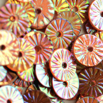 Crystal Metallic 6mm Embossed Calypso