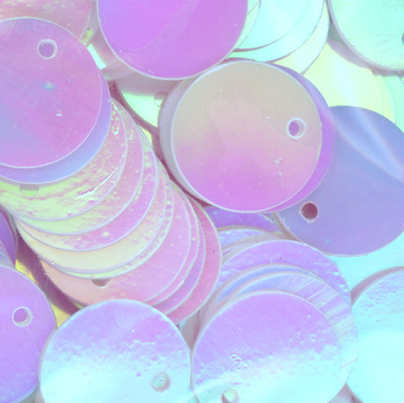 CLOSEOUT 10mm Iris Opaque Paillette White