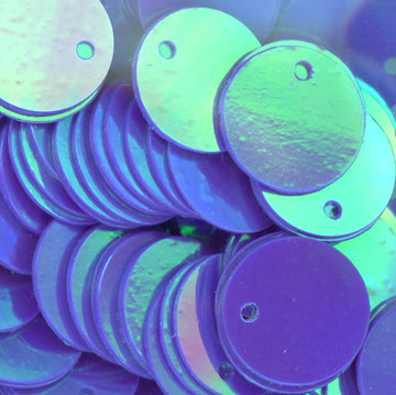 CLOSEOUT 10mm Iris Opaque Paillette Periwinkle