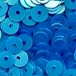 5mm Flat Satin Blue 100 Grams