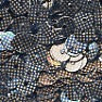 5mm Flat Opaque Black with Gold Dots
