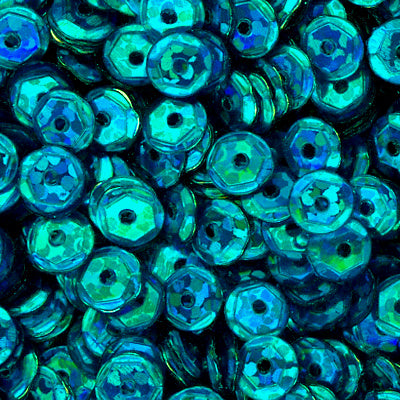 5mm Slightly Cupped Hologram Deep Ocean