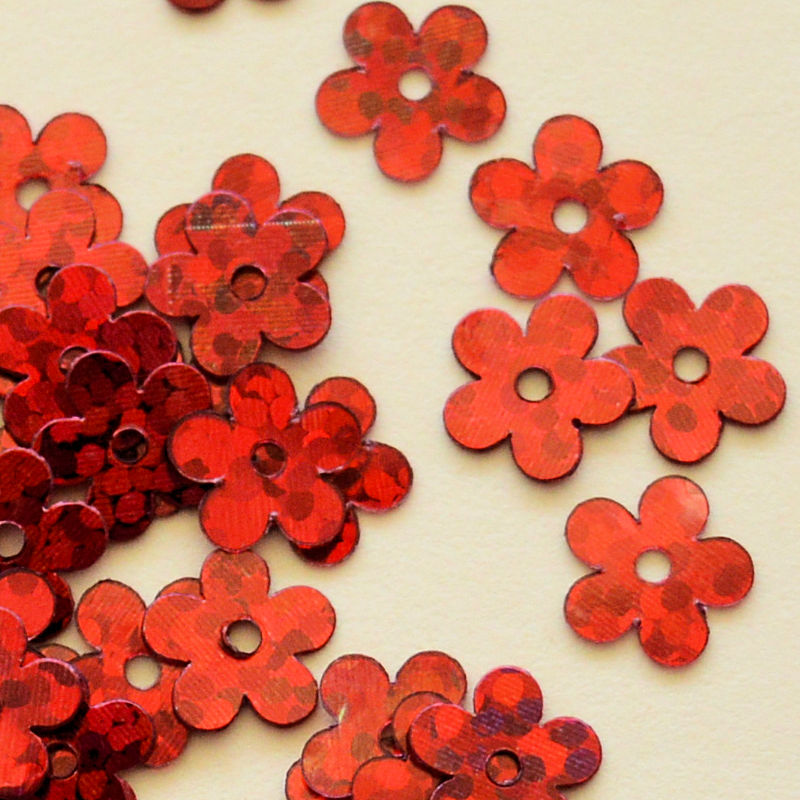 7mm Hologram Flower