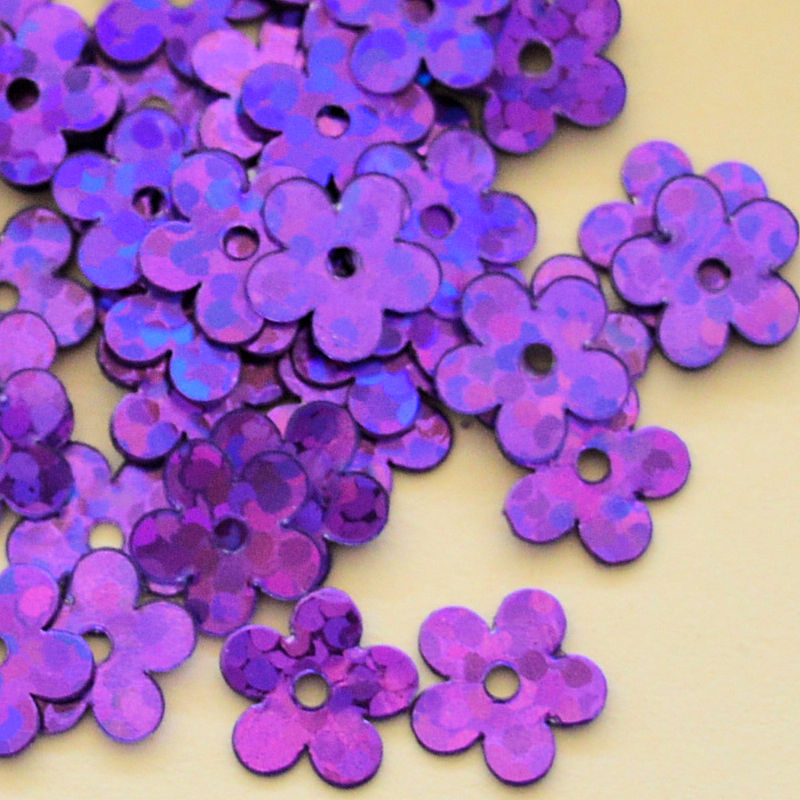 7mm Hologram Flower
