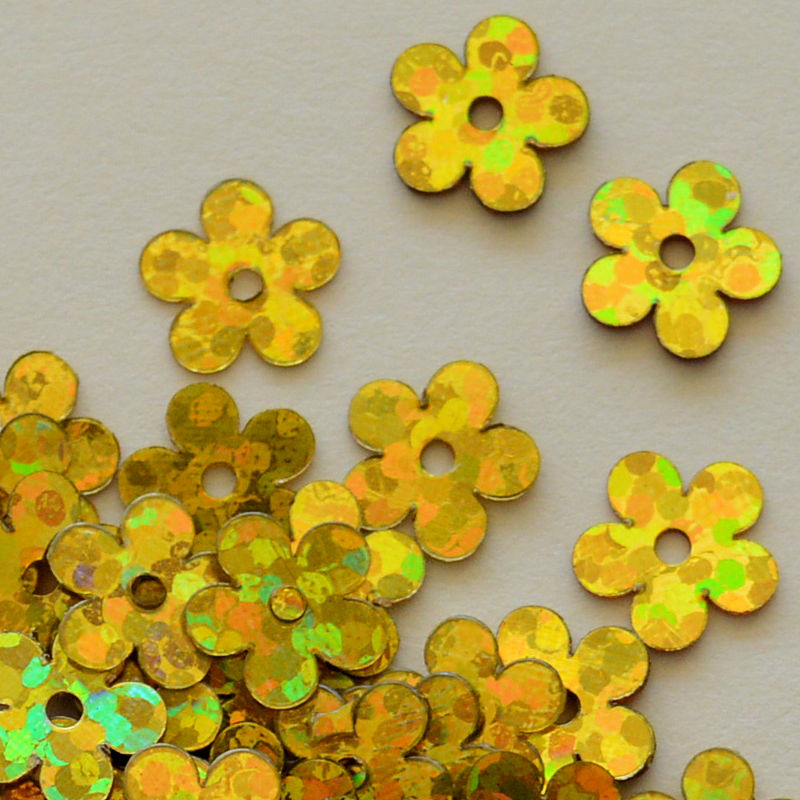 7mm Hologram Flower