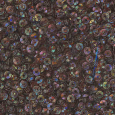 3mm Fully Cupped Iridescent Chocolate