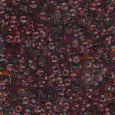 3mm Fully Cupped Ruby Slipper (no iridescence)