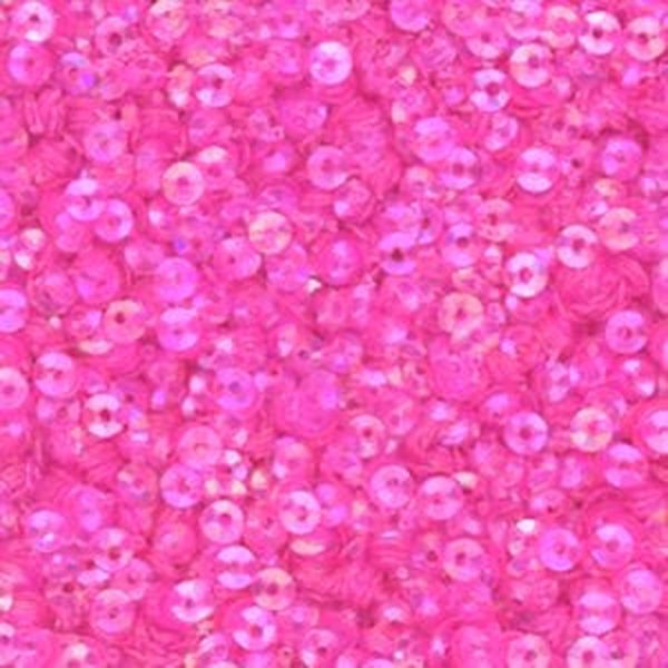 3mm Fully Cupped Iridescent Medium Rose