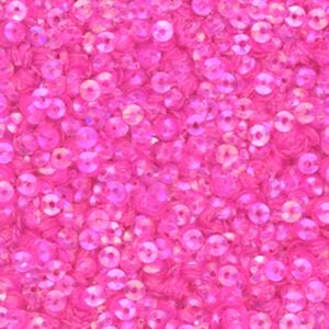 3mm Fully Cupped Iridescent Medium Rose 100 Grams