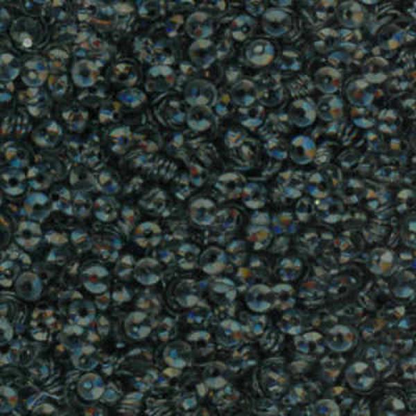 3mm Fully Cupped Black Glossy no iridescence