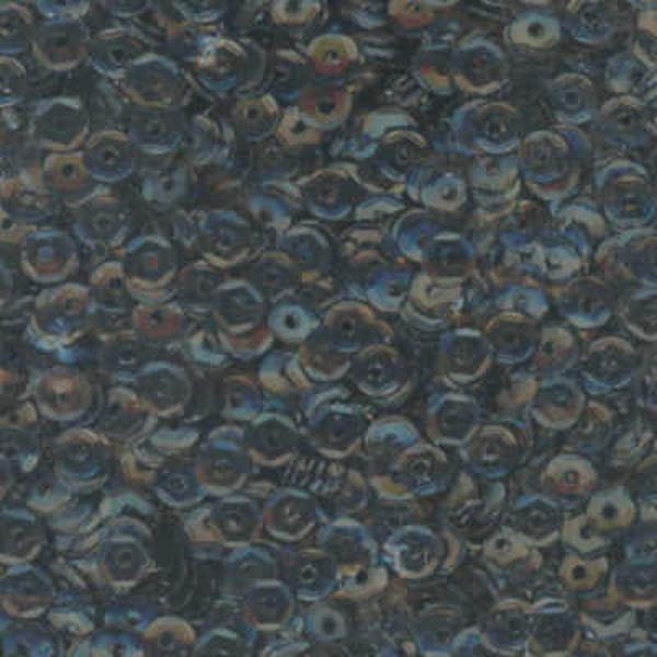 4mm Slightly Cupped Black Glossy no iridescence