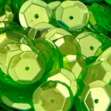 10mm Slightly Cupped Lime Ice