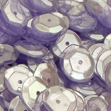 10mm Slightly Cupped Grape Ice 50 Grams