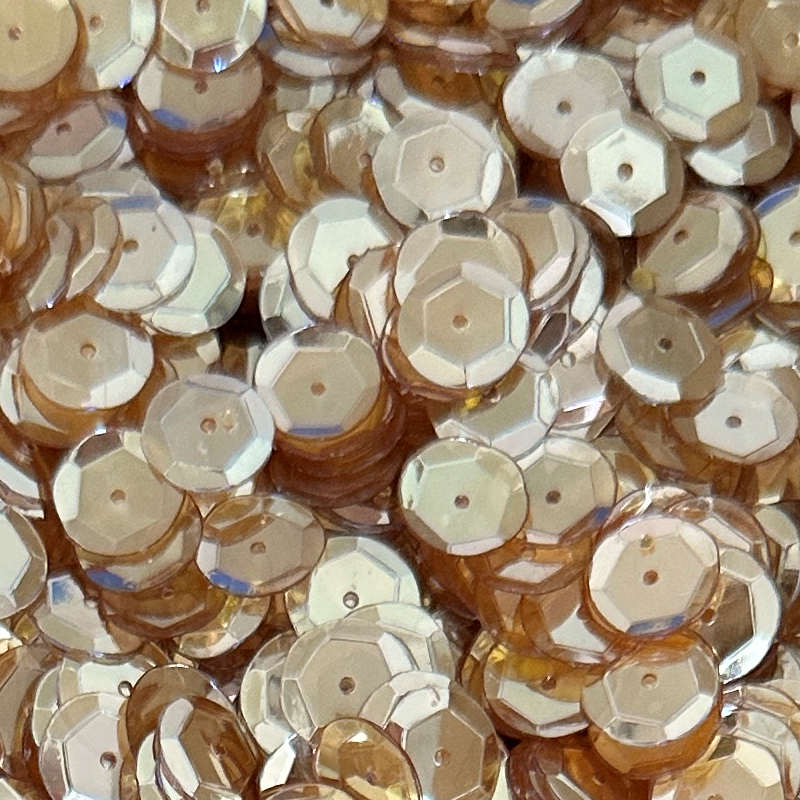 10mm Slightly Cupped Caramel Ice