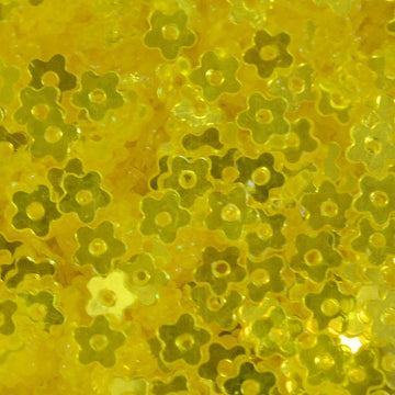 4mm Flat Flower Lemon Ice 50 Grams