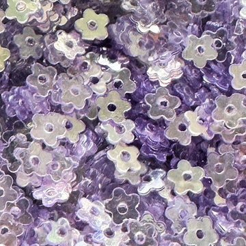 4mm Flat Flower Grape Ice 50 Grams