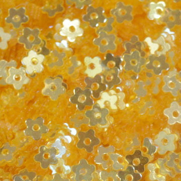 4mm Flat Flower Pineapple Ice 50 Grams
