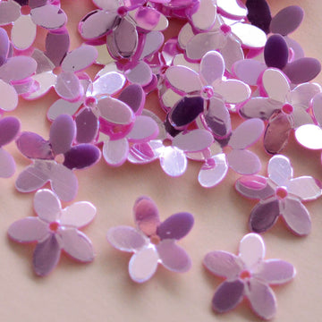 10mm Cupped Flower Luminous Petticoat Pink