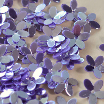 10mm Cupped Flower Luminous Violet