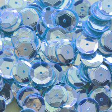 8mm Slightly Cupped Luminous Blue Skies