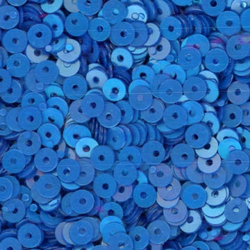 4mm Flat Satin Blue 100 Grams