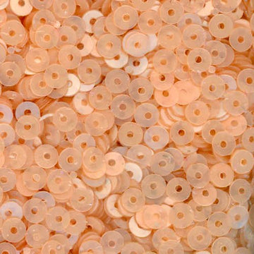 4mm Flat Satin Light Coral 100 Grams
