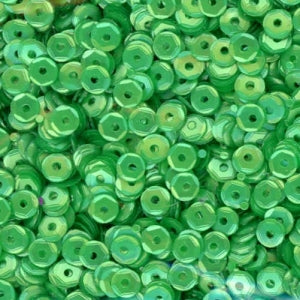 4mm Slightly Cupped Satin Shamrock