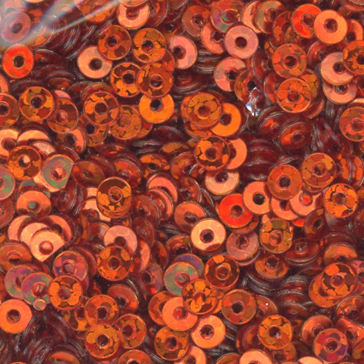 3mm Flat Hologram Orange