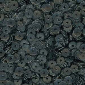 4mm Slightly Cupped Satin Black 100 Grams