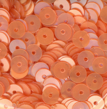 5mm Flat Satin Light Burnt Orange