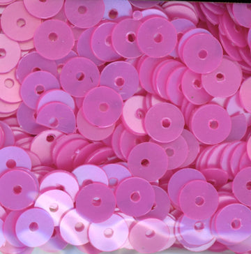 5mm Flat Satin Med Pink Orchid