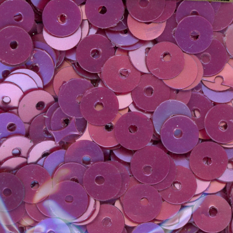 5mm Flat Satin Dark Mauve 100 Grams