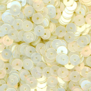 5mm Flat Satin Pearl 100 Grams