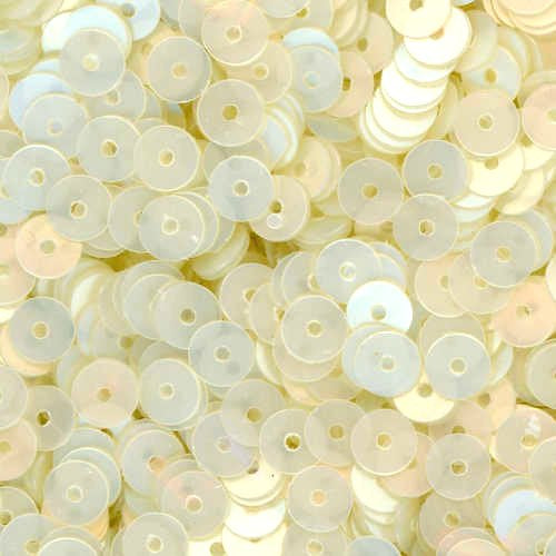 5mm Flat Satin Pearl 100 Grams